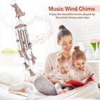 Dog Wind Chimes Outdoor Dog Gifts for Women/Men/Mom/Grandma/Wife/Friends Birthday Gifts Memorial Gift Metal WindChimes for Outside/Indoors, Home, Lawn, Porch, Patio, Garden Decor, Yard Decorations