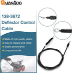 Deflector Control Cable 138-3672 for Toro 31875 37798 37799 38814 38819 Snow Thrower