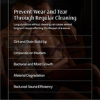 Almost Heaven Saunas Cleaner Care Kit, Includes Natural Wood Cleaner, Paraffin Oil, Gloves, Sponge & Sandpaper, Traditional or Infrared Cleaning & Protection Solutions for Indoor or Outdoor Saunas