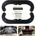 117-7700 Snow Blower Paddles with 117-7717 Scraper Blade Replaces Toro 117-7700 for Toro Power Clear 180 418ZE 418ZR 518ZE 518ZR 38282 38472 38473 38273 38283, 18" Power Clear Snowthrower