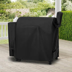 Unicook Pellet Grill Cover Compatible for Traeger Pro 34 Series, Texas, Pit Boss 820, Grilla Silverbac Grills, Unique Waterproof Vinyl with Polyester Lining, Outdoor Full Length Smoker Cover