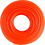0.095“ Red 100Ft Trimmer Line Heavy Duty, Professional Round Weed Wacker String for Gas and Electric Grass Trimmer and Brushcutters, Fits Most Standard Models
