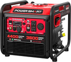 PowerSmart 4400-Watt Dual Fuel Portable Generator with Inverter Technology, CO Protect, 30 amp for Home Use and Emergency Backup