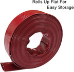 Eastrans 1 1/2 IN x 50 FT Pool Backwash Hose, Extra Heavy Duty Discharge Hose,10 Bar Working Pressure, 30 Bar Burst Pressure,Wall Thickness 1.9mm, High pressure resistance,Ultra Strong Wear Resistance