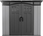 Lifetime 8 x 5 Ft. Modern Outdoor Storage Shed