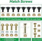 99-9313 Snow Blower Paddles with 55-8760 Scraper Blade Replaces 99 9313, Toro 125-1128, 88-0771, 55-9250, 55-9251 for Toro CCR2000 CCR2400 CCR2450 CCR2500 CCR3000 CCR3600 CCR3650 Snowthrowers