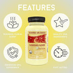 Sunkissed Flower Aromatherapy Spa Shock for Hot Tubs & Spas | Non-Chlorine Oxidizing Hot Tub Shock Treatment | Compatible with Bromine Tablets & Chlorine | Neutralizes Odors & Clarifies Water (2 lbs)