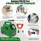 ZPB140 Port A Blaster HVAC Coil Cleaning, Portable Pressure Washer, Coil Jet Cleaner for ac Unit 120V 80W Suitable for Indoor and Outdoor Flow Rate 4L/min Can only be Used with Water, not for air