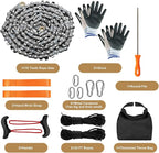 55 Inch High Reach Hand Rope Saw for Tree Limbs with 70 Sharp Teeth Blades on Both Sides,Rope Saw Tree Saw High Limb Rope Chainsaw, Pocket Chainsaw