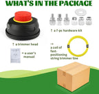 Quintillus H05 Weed Eater Head Universal Trimmer Head String Trimmer Head Bump Feed Weed Wacker Head Grass Trimmer Head Replacement for Weed Warrior, Echo, Husqvarna, Comes with .080 Trimmer Line