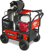 4000 PSI 4 GPM Honda GX390 389CC 11.7HP E-Start Engine Hot Water Pressure Washer with Hose Reel, HPW40H