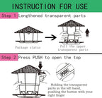 Bird Feeders for Outdoors Hanging Bird Feeder Wild Birds Seed, Green