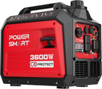 PowerSmart 3600-Watt Portable Inverter Generator with CO Protect, Quiet, 30 amp for RV-Ready