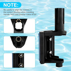 2-Port/3-Port Pool Valve Rebuild Kit Compatible with Jandy 2-way/3-way 4715, 4716, Valve and Gray Includes Handle 7433, Knob 4603, Valve Cover 4606, Diverter Valve 4720 (Pack of 1)