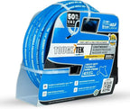 Tough-Tek Rubber Pressure Washing Hose 1/4" x 50' with M22 Coupler – Blue