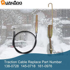 Traction Cable 138-0728 for Toro Ariens fits Toro 38844 38850 38855 38860 38865 Snowthrower Replace 145-0718 161-0976