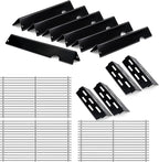 Stainless Steel Genesis II Grill Grates for Weber Genesis 2 Grill Parts Porcelain Enameled Flavorizer Bars Heat Deflector for Weber Genesis II E-410 S-410 II LX E-435 S-435 E-440 S-440 GS4