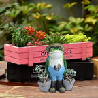 Frog Garden Decor, Frogs Garden Statue for Yard, Garden, Indoor Outdoor Decoration and Housewarming Gift
