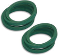 2 Pack Snow Thrower Auger Belt 72056 for Replace Ariens 07205600, 72109, 07210900 MTD 754-0104, 754-0177(1/2" X 32")