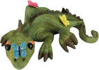 GlitZGlam Cody The Green Miniature Dragon of Azar for Your Fairy Garden/Miniature Garden