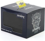 Magic Card Deck Box for MTG Single Deck Card Box fits 100+ TCG Sleeved Cards Soft Leather Card Box Top loading Card Boxes Magic Gift for MTG TCG CCG (Horizontal,Black)