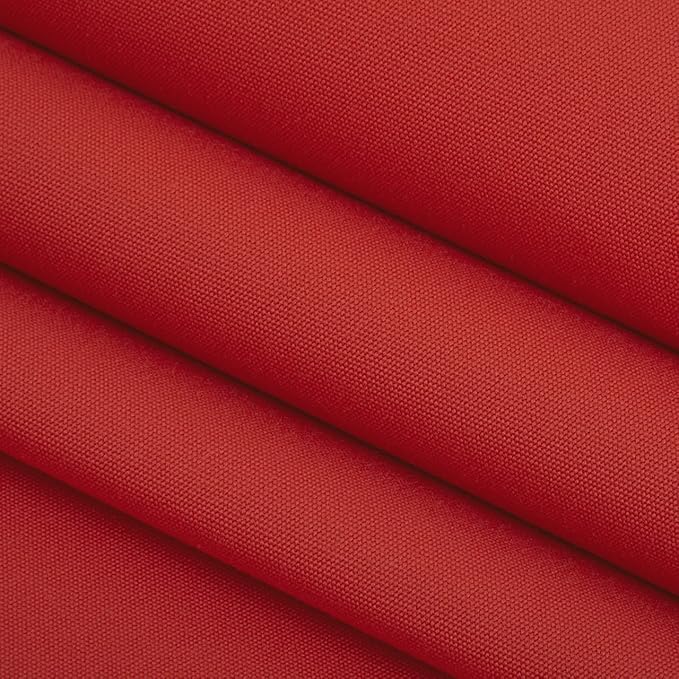RSH DECOR: Sunbrella Tufted Wicker Loveseat Cushion | 41” x 19" | Water and Fade-Resistant Performance Fabric | Outdoor Settee Cushion for Patio Furniture | Canvas Jockey Red