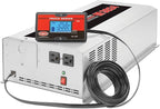 Tundra M Series M3024 Power Inverter Modified Sine Wave 3000W/ 24V DC to 120 V AC for Trucks, Buses & Coaches Features LCD Display Adjustable Battery Protection with Dual AC Outlets