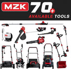 MZK 15-inch 2-in-1 Electric Dethatcher and Scarifier w/Removeable 5-Position Height Adjustment,Lawn dethatcher w/12-Gallon Thatch Collection Bag,Keep Lawn Health,(DS15A06)
