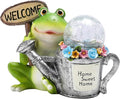 Bshine Frog Solar Lights Outdoor Garden - Waterproof Frog Statue Decoration for Patio, Path, Pathway Sculpture Yard Art, Lawn Ornaments, Gift for Mom, Home Decor Gift