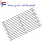 17.5” Grill Grates Replacement for 7637 7635 Weber Spirit I Spirit II E-210, S-210, E-220, S-220 With Front-Mounted Control Panels,Flavorizer Bars Cooking Grid Parts 2 Burners Spirit 200 Series