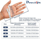Dowellife Level 5 Cut Resistant Work Gloves for Men & Women, PU Coated Breathable Gardening Gloves, Thin Flexible Firm Grip