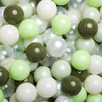 TRENDPLAY Plastic Balls for Ball Pits 2.2 Inch, Pack of 50 100 200 500 Hollow Balls, Perfect for Toddler Baby Pools,Party,Festival Decoration
