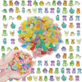 150/200 Mini Resin Animals Variety Pack Kit, 30 Types Tiny Resin Animals Figures, Hide Mini Figures Micro Landscape Ornaments Fairy Garden Accessories (200)