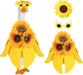 Sunflower Goose Outfit Summer Goose Outfits Cute Goose Clothes for Outdoor Garden Yard Statue Decor