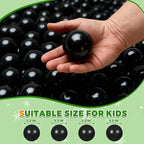 TRENDPLAY Plastic Balls for Ball Pits - Hollow Balls- Safe and Exciting Playtime - Perfect for Baby Pools, Birthday Party Decoration