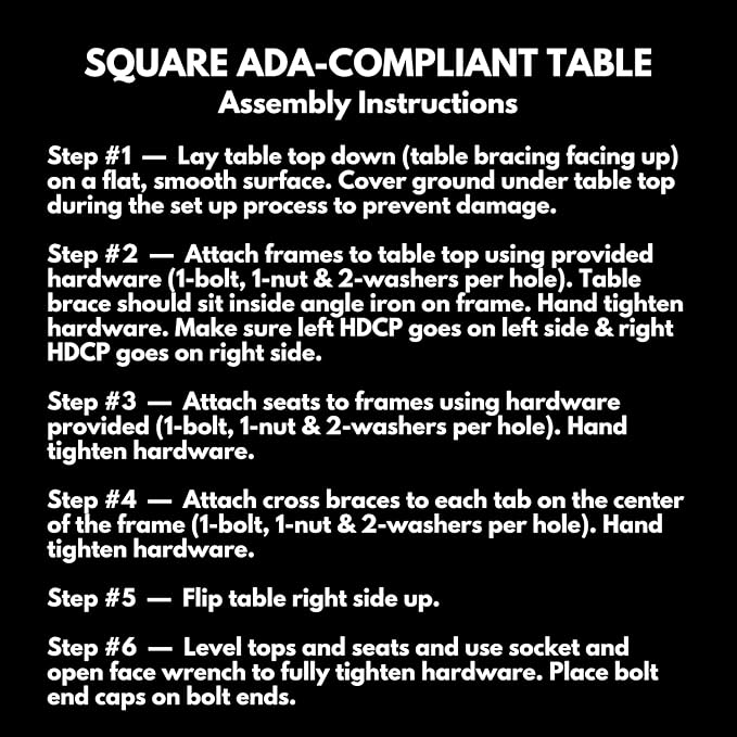 COATEDOUTDOORFURNITURE Heavy-Duty Portable ADA-Compliant Outdoor Picnic Table with Umbrella Hole, Expanded Metal Patio Dining Furniture Made in America (46" Square Top, Textured Red)