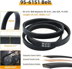 99-9313 Snow Blower Paddles with 55-8760 Scraper Blade 95-6151 Drive Belt Replaces Toro 99-9313 Kit, 88-0771, Toro 55-8760 for Toro CCR 2400, CCR 2450, CCR 3000, CCR 3650 Snowthrowers