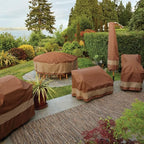 DUCKCOVERS Ultimate Waterproof 58 Inch Deep Loveseat Cover, Patio Furniture Covers