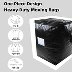 3 Pack 140L Storage Bags for Clothes, Moving Bags Heavy Duty Extra Large with Reinforced Handle, Storage Containers for Organizing Bedding, Blanket, Sheets, Pillows, Toys, Christmas Decorations