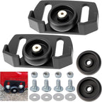 2 pack 490-241-0038 Snow Blower Rolling Skid Shoes for Craftsman MTD, Arnold Troy-Bilt Cub Cadet Yard-Man Ariens, Fits Most 2-Stage and 3-Stage Snow Thrower Snowblowers