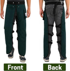 Chainsaw Chaps Apron Wrap 8-layer for Men/Women Loggers Forest Workers Protective Chain Saw Pants Adjustable