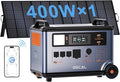 OSCAL Promax6000 Solar Generator with 1x400W Solar Panel,6000W(Peak 7200w),120V/240V Dual Voltage Portable Power Station,3600WH Lifepo4 Battery 14 Outlets,2200W 1.96H Fast Charge,for Home Backup,RV.