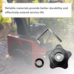 Fit for Toro Snow Blower Handle Knob and Lock Bolt Screw Kit for 21" Fold Snow Blowers/Lawn Mowers Replace 114-3779 & Handle Knob 136-7130 Bolt & 107-3844 Washer