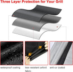 BBQ Grill Cover, 75-Inch Heavy Duty Waterproof UV Resistant Tear Resistant BBQ Gas Grill Cover for Nexgrill Brinkmann Weber Char-Broil and More
