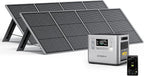 AFERIY P210 2400W Portable Power Station with 2x 200W Solar Panel, 2048Wh LiFePO4 Battery Backup with AC & Solar Charging, Quiet Generator for Home Use, Outdoor Camping, RV, Emergency Power Supply