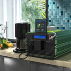 EDECOA 24V 3500W Pure Sine Wave Power Inverter 3500 Watts Model DC 24V to AC 110V 120V 4 AC Outlets and 1 Hardwire Terminal with LCD Display and Remote Controller