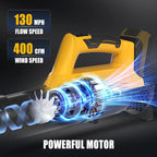 Houselife Cordless Hedge Trimmer and Leaf Blower Combo Compatible with Dewalt 20V Max Battery (Tool Only), 18'' Battery Powered Hedge Trimmers and Electric Leaf Blowers Lawn Care, Yard, Garden