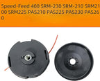 （2 Pack） String Trimmer Head, Speed-Feed 400, Compatible with Echo SRM-225, SRM-230, SRM-210, SRM2100, Echo Weed Eater PAS210 PAS211 PAS225 PAS230 PAS260 Shindaiwa T195S T220 T222 T230 T231