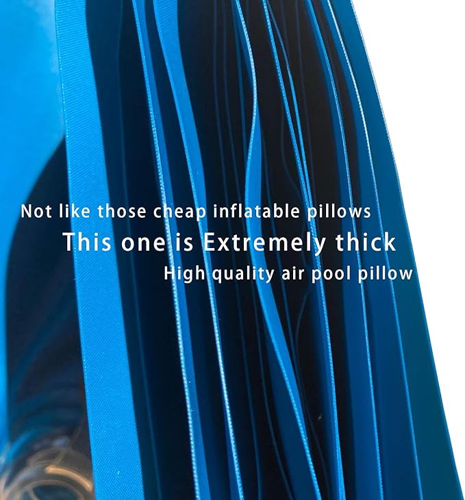 LIBERECOO 4'x4' Pool Pillows for Above Ground Pools, winterize Pool Closing kit Winter Pool Pillow.Super Durable & Strong Cold Resistant Easy Centering,Rope Included