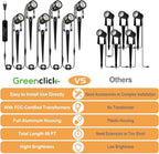 Outdoor LED Landscape Lighting 3W 12V Low Voltage Landscape Lights, 2700K 1800LM Landscape Lights with Transformer IP65 Waterproof, Landscape Spotlights for Garden Yard Lawn Decorative(6 Pack)